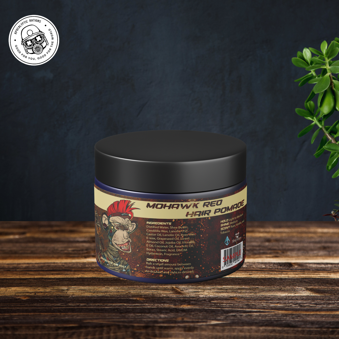 Mohawk Red Hair Pomade