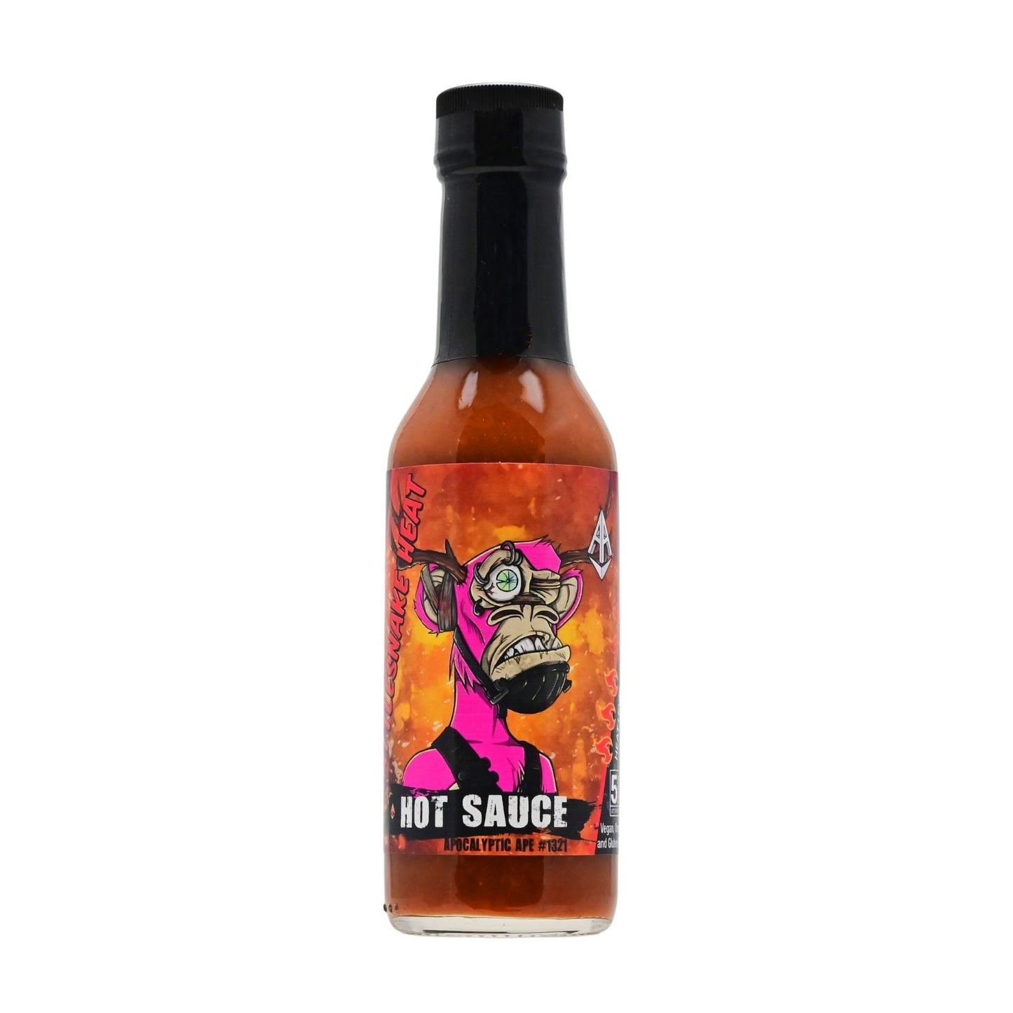 Apocalyptic Ape #1321 Rattlesnake Heat Hot Sauce