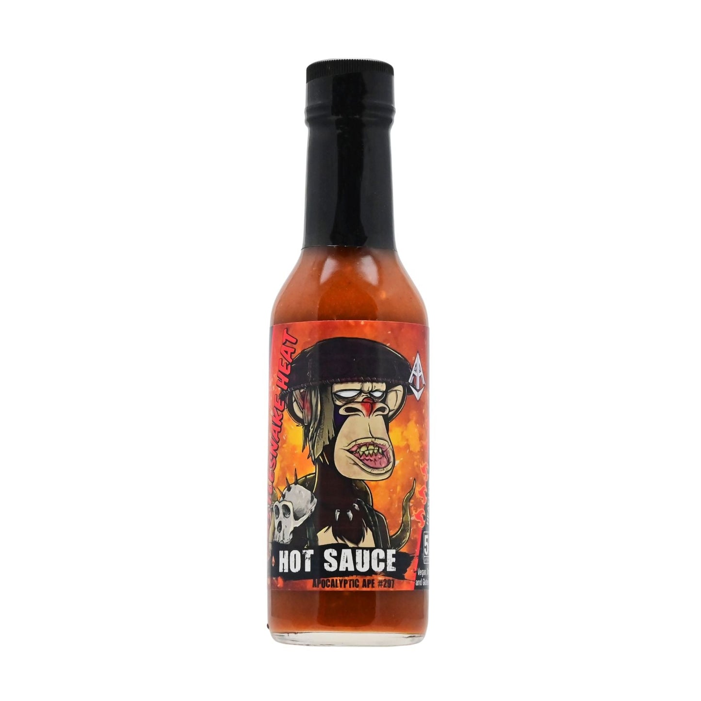 Apocalyptic Ape #297 Rattlesnake Heat Hot Sauce
