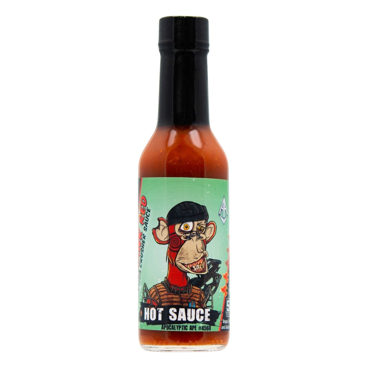Apocalyptic Ape #4568 Mohawk Red Hot Sauce
