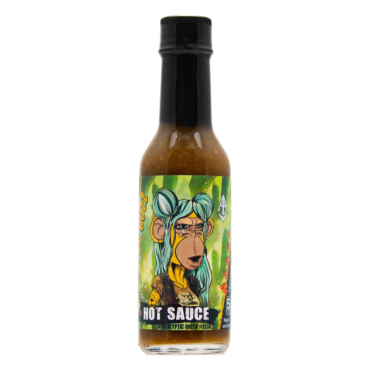 Apocalyptic Queen #1558 Cactus Buzz Hot Sauce