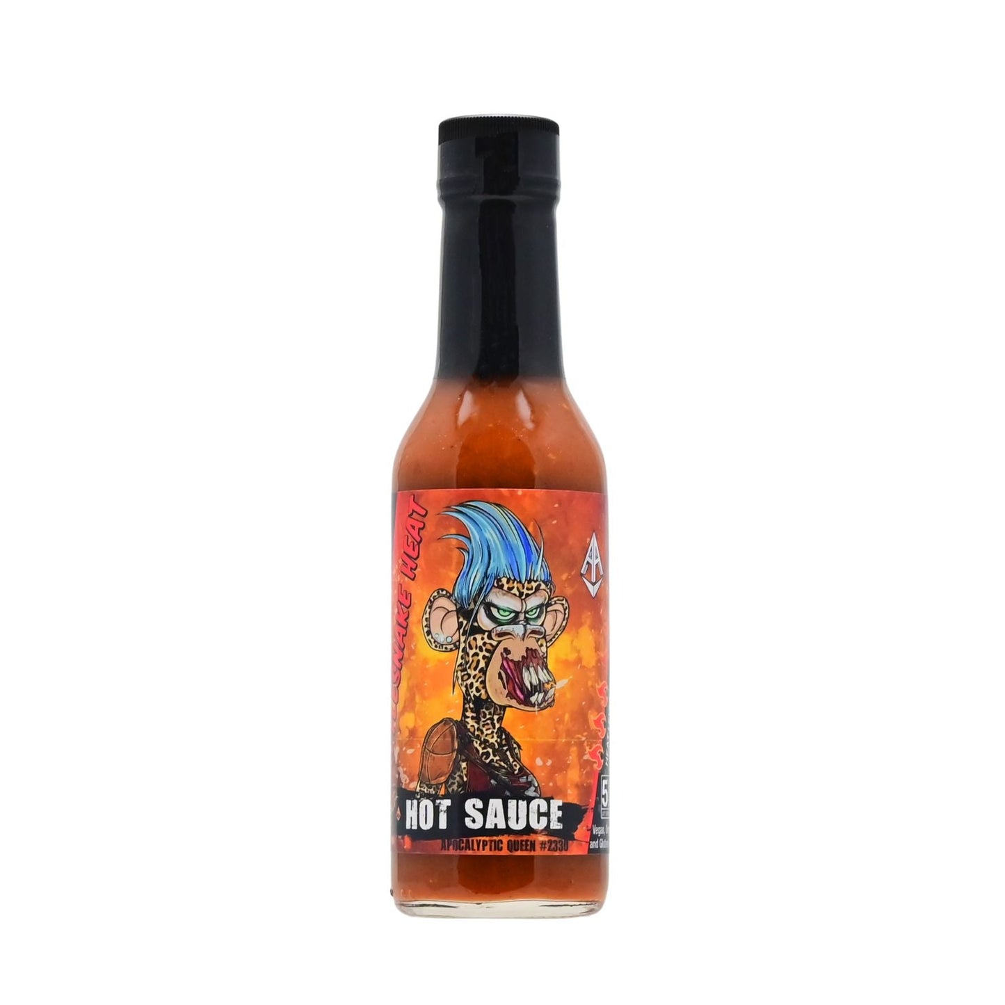 Apocalyptic Queen #2330 Rattlesnake Heat Hot Sauce
