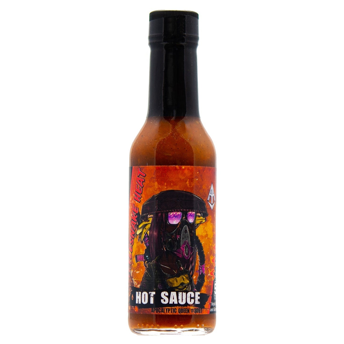 Apocalyptic Queen #3097 Rattlesnake Heat Hot Sauce
