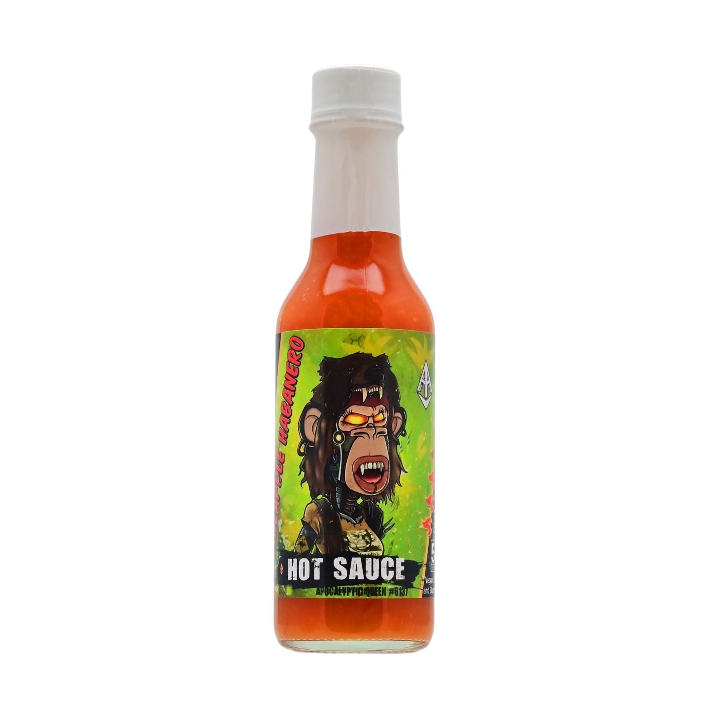 Apocalyptic Queen #6137 Pineapple Habanero Hot Sauce