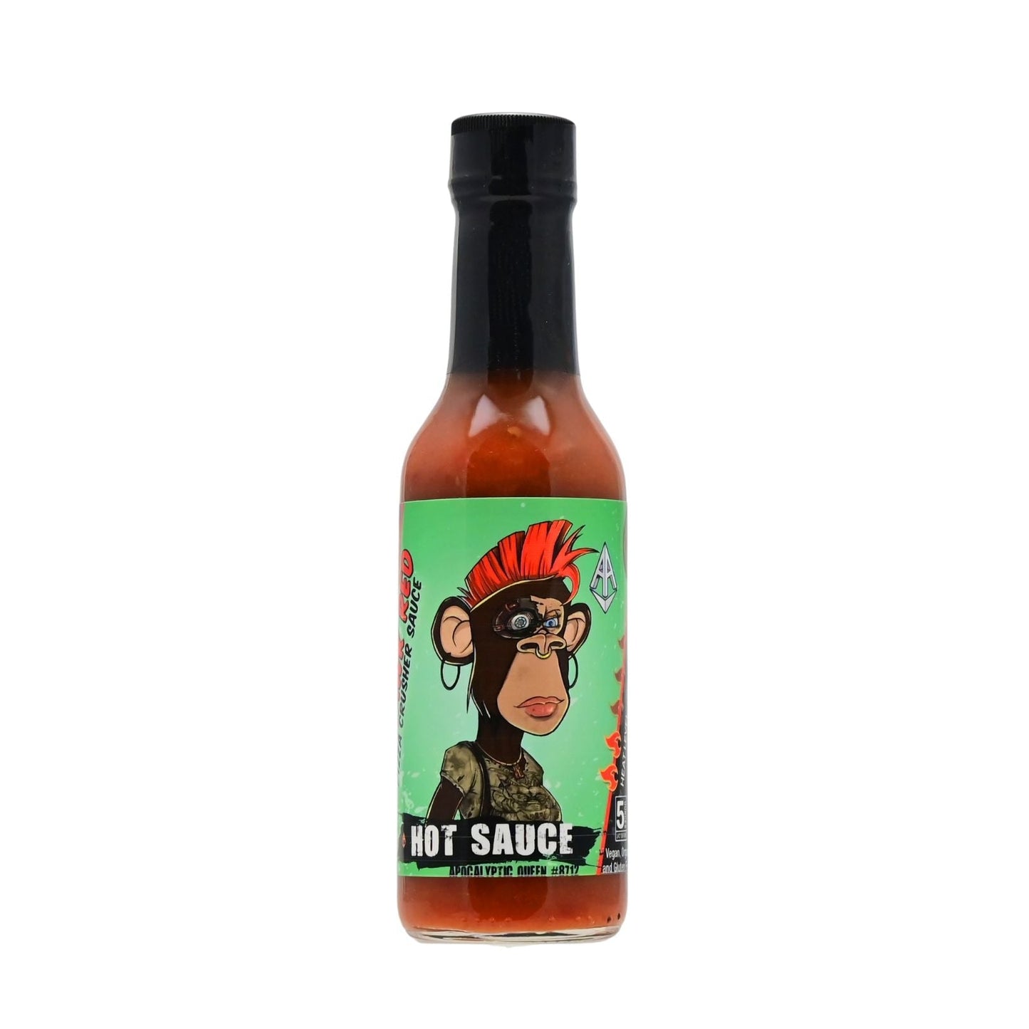 Apocalyptic Queen #8712 Mohawk Red Hot Sauce