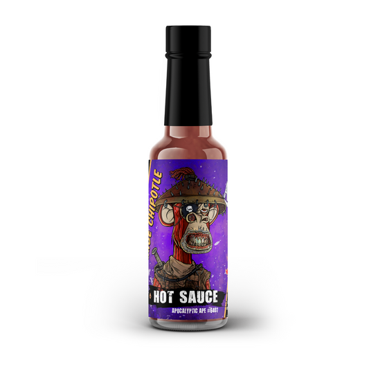 Apocalyptic Ape #6407 Harambe Chipotle Hot Sauce