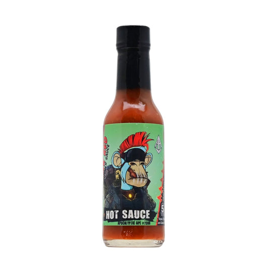 Apocalyptic Ape #7598 Mohawk Red Hot Sauce