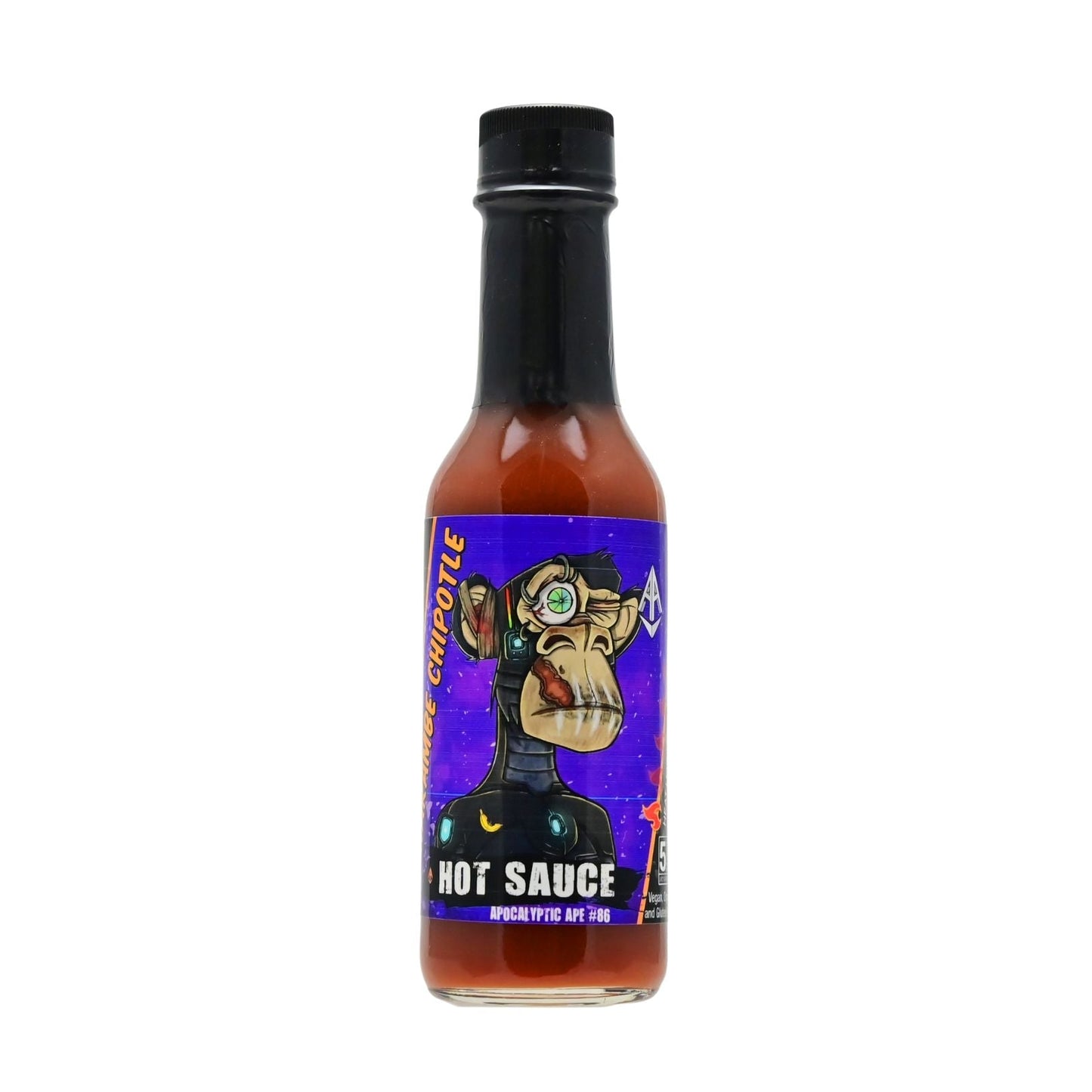 Apocalyptic Ape #86 Harambe Chipotle Hot Sauce